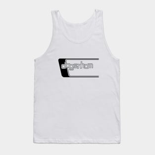 Dagenham in Escort Mexico style graphic: dark version Tank Top